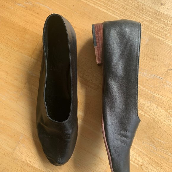 MARTINIANO "Glove Black" Flats, size 39.5 - Picture 2 of 7
